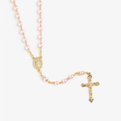Mother's Day Rose & Rosary Gift Set