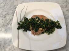 Spicy Tuscan Tuna with Sautéed Kale